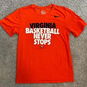 Virginia basketball nike dri-fit shirt M